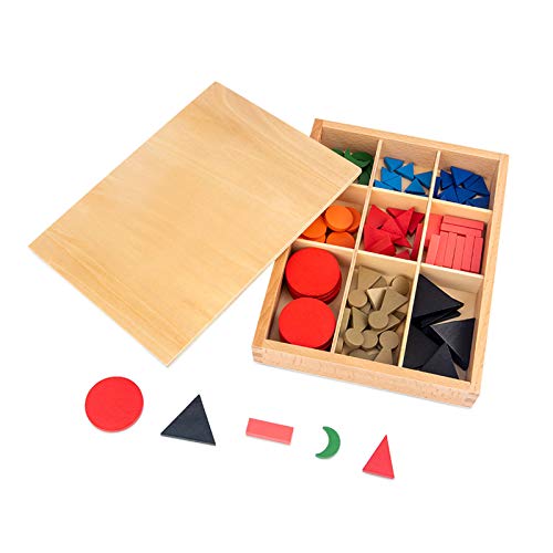 mlloaayo Bloques De Patrón De Madera Juguete De Lenguaje Montessori Juguetes De Aprendizaje Regalo para Niñas Y Niños