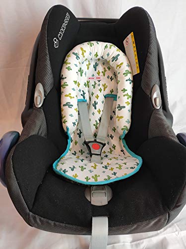 MOON-BEBE Reductor Universal MaxiCosi, Silla de Coche y de Paseo (WHITE)