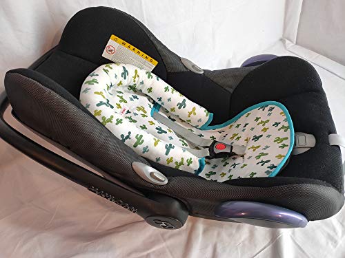 MOON-BEBE Reductor Universal MaxiCosi, Silla de Coche y de Paseo (WHITE)