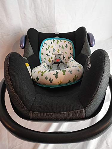 MOON-BEBE Reductor Universal MaxiCosi, Silla de Coche y de Paseo (WHITE)