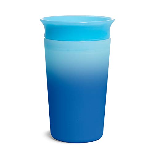 Munchkin Munchkin Vaso para sorber que cambia de color Miracle 360°, 266 ml/9 oz, Azul