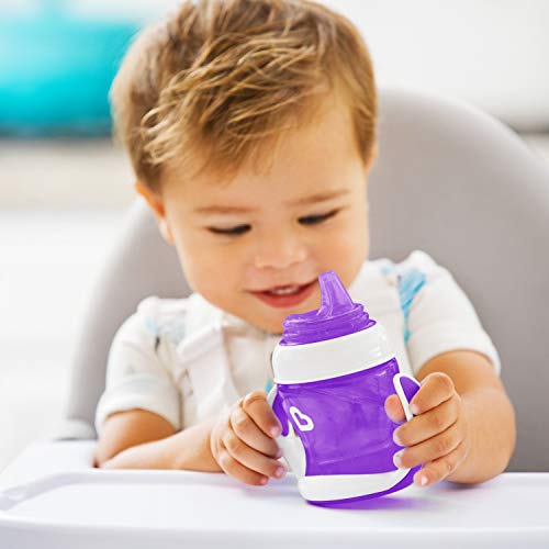 Munchkin Munchkin Vaso Transición Suave con Boquilla Blanda, 118 Ml, Morada, Set de 1, unisex