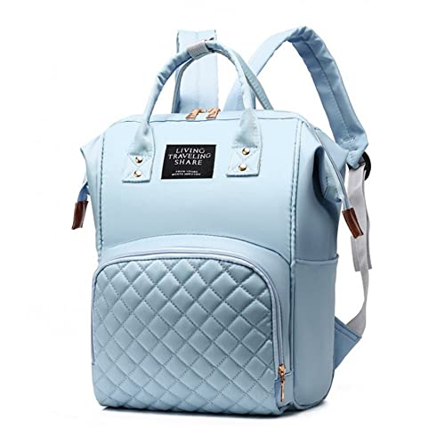 NA Mochila pañales, bolsos para carritos de bebe, mochila para carro de bebe, regalo bolso maternidad para mamas, bolsa para bebes multifunción (Azul)