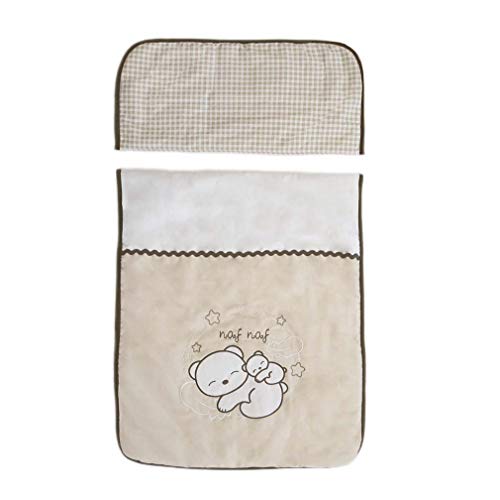 Naf Naf MINICUNA CUADRADA + TEX Y VEL DREAMS, BEIGE, 31275