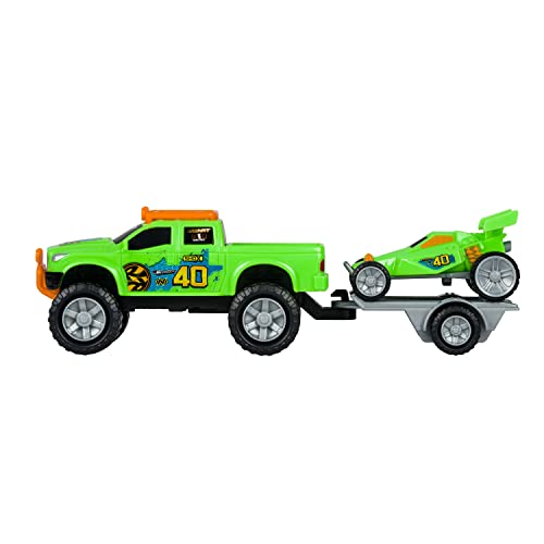 Nikko 20432 Pickup con Carro Puerta Dune Buggy 20 cm