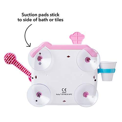 Nuby - Juguete de baño para hacer helados, color rosa