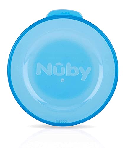 Nûby - Taza mágica de tritan 360 con asas-Aqua-240ml-6M