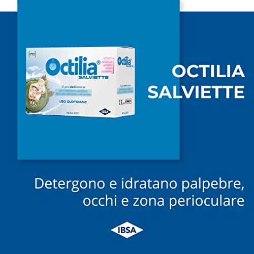 Octilia Garze Per L'Igiene Perioculare Di Adulti E Bambini 20 Pezzi