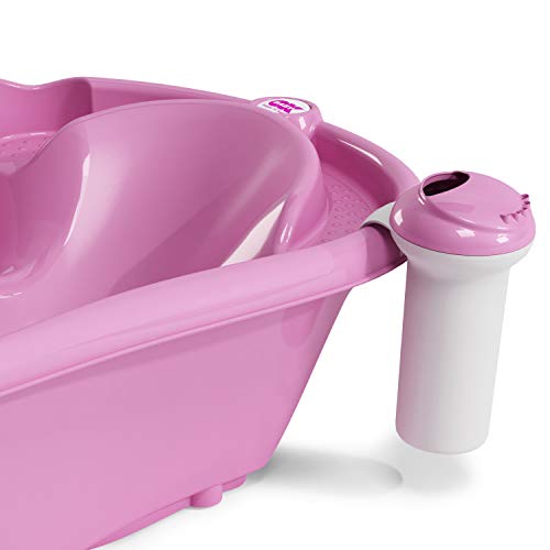 OKBABY Splash - Vaso De Baño Aclarador - Para Bebés - Capacidad 50 Cl. -, Fucsia