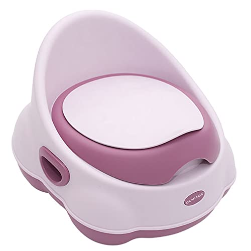 Orinal Training de Olmitos | Con vaso extraíble, fácil de transportar y base antideslizante | Libre de BPA | Recomendado para bebés de 18 meses de edad o más | ROSA