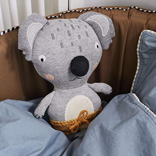 OyOy Mini Darling Cushion Baby Anton Koala Peluche Peluche de koala – Lindo cojín para bebé y cojín – Algodón 26 x 20 cm