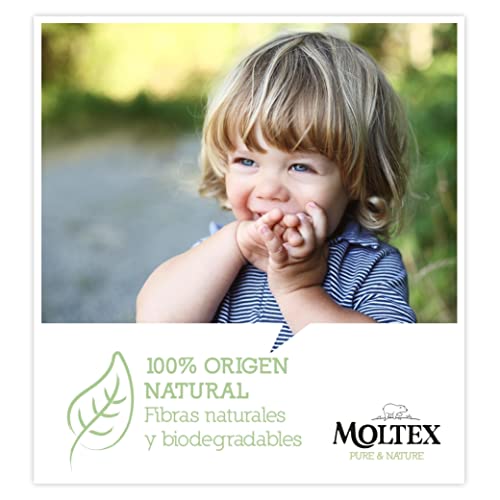 Pack 12 x Toallitas Moltex Pure & Nature 60 Uds