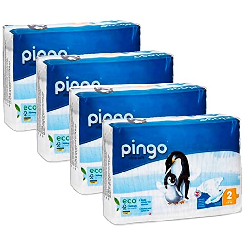 Pack ahorro Pañales T2 (3-6kg) Pingo 168 Uds