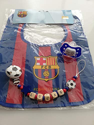 Pack regalo bebé personalizadofútbol Barcelona