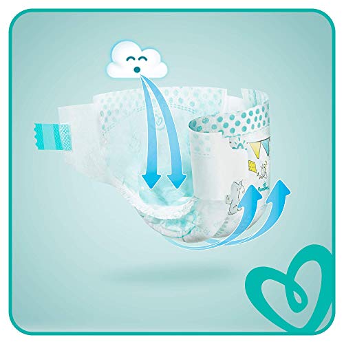 Pampers 81683760 - Baby-dry pañales, unisex