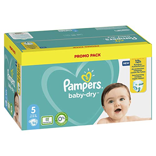 Pampers 81723660 - Baby-dry pañales, unisex