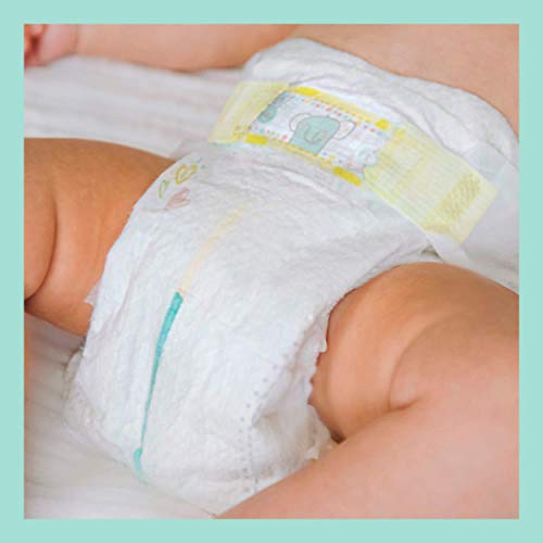 Pampers New Baby - Pañales, Tamaño 1 (2-5 kg), Pack de 2 x 44 (88 Pañales)