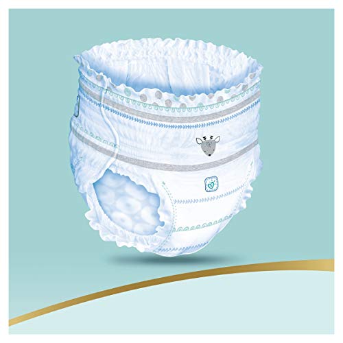 Pampers Pañales de protección Premium para parches, talla 5 (11-18 kg), 17 capas