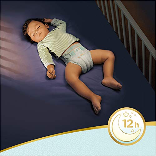 Pampers Pañales de protección Premium para parches, talla 5 (11-18 kg), 17 capas