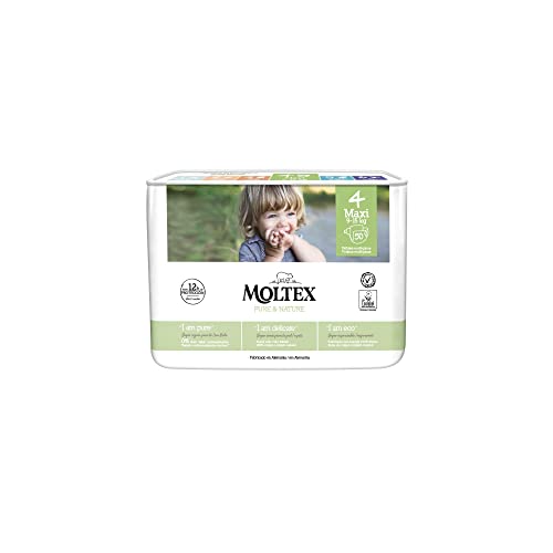 Pañales Moltex Pure & Nature T4 (9-15 kg) 50 Uds