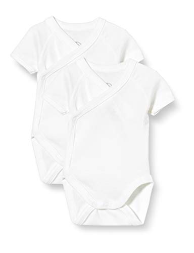 Petit Bateau 5422000 Conjunto de Ropa Interior para bebés y niños pequeños, Blanco Blanco, 3 Meses