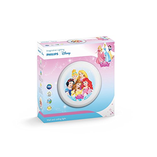 Philips Lighting Princess Iluminación infantil, LED integrado, regulable, 24 W, Rosa