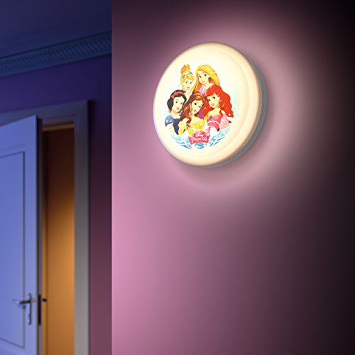 Philips Lighting Princess Iluminación infantil, LED integrado, regulable, 24 W, Rosa