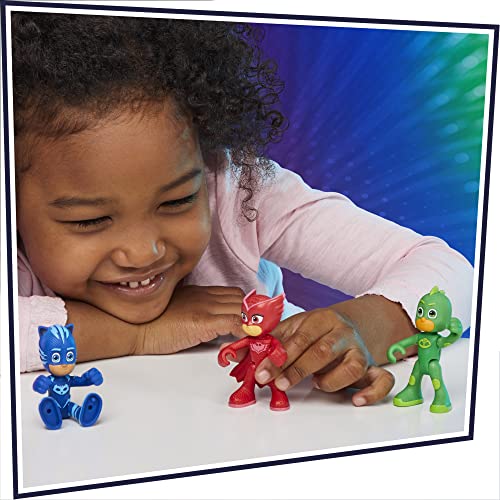 PJ Masks 1 combinador Jet Preescolar, Juego de Juguetes 3 vehículos y 3 Figuras de acción, niños a Partir de 3 años, Multicolor (Hasbro F21195L1)