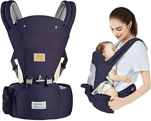 Portabebé convertible 4 en 1|Mochila Porta Bebé adecuado para recién nacidos y niños pequeños de 3 a 48 meses (3,5 a 20 kg) ajustable unisex