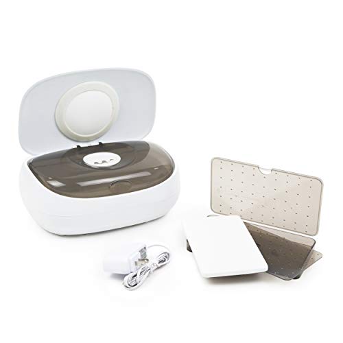 Prince Lionheart - Evo Wipes Warmer (adaptadores De La Ue), Unisex, Blanco