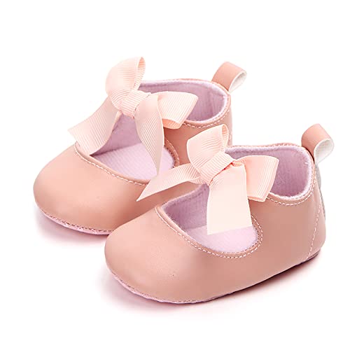 Princesa - Zapatos de senderismo para niña, zapatos suaves para niños y bebés, rosa, 0-3Months