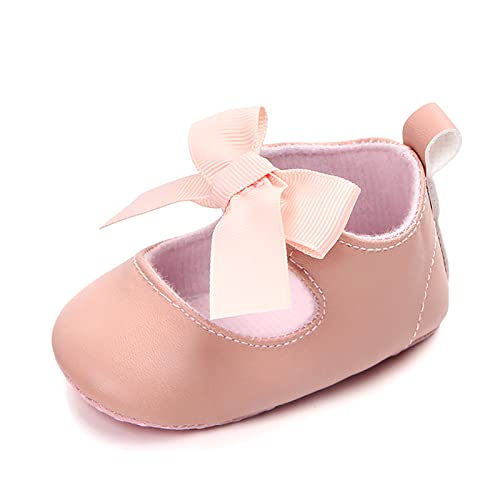 Princesa - Zapatos de senderismo para niña, zapatos suaves para niños y bebés, rosa, 0-3Months