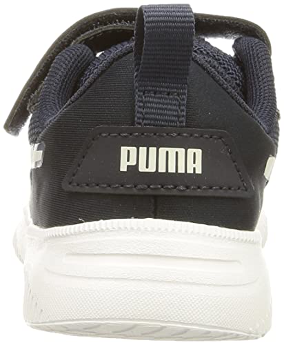 PUMA Flyer Flex AC INF, Zapatillas Unisex bebé, Peacoat Nimbus Cloud, 25 EU