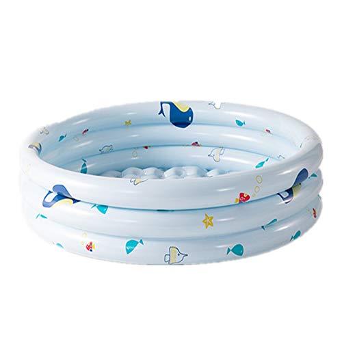 QTFBYT Parque Infantil Recinzione Di Sicurezza per Bambini con Piscina Di Palline Oceaniche per Bambini Playpens (Color : Blue, Size : 123x123x28cm) Happy Life