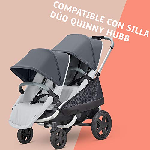 Quinny, Bolsa de compras Xtra Hubb para el cochecito Quinny Hubb Duo, gran bolsa de almacenamiento