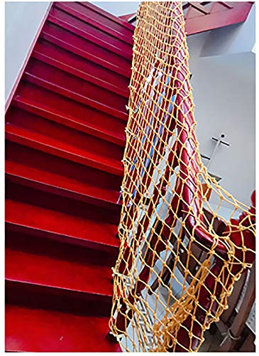 Red De Cuerda De Nailon De Color, Red De Escalada, Red De Techo De Decoración De Techo, Red De Cerca De Estación De Esquí (cuerda De Color De 20 M De Largo Gratis Como Regalo)(Size:1*1m （3*3ft))