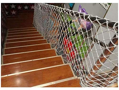 red protectora Balcón y escalera Seguridad en la red Outdoor White Safe Net NIÑOS NETS PROTECTOR DE PROTECCIÓN DE PROTECCIÓN NETE Cerca de la Cerca de la Cuerda Tejido Camión de carga Remolque Net Net