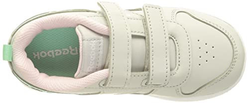 Reebok Royal Prime 2.0 Alt, Zapatillas de Deporte Bebé-Niñas, Pure Grey 2 / Hint Mint/Porcelain Pink, 19.5 EU