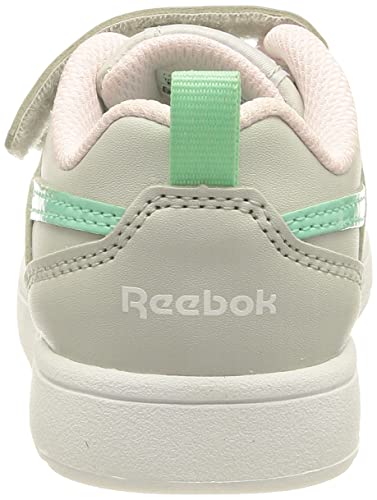 Reebok Royal Prime 2.0 Alt, Zapatillas de Deporte Bebé-Niñas, Pure Grey 2 / Hint Mint/Porcelain Pink, 19.5 EU