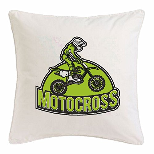 Reifen-Markt Funda de la Almohada 40x40cm Motocross Silueta ??125cc Motocross Freestyle Motocross Motociclista Bici de la Motocicleta Deportes Ropa MÁQUINA de Mikrofas