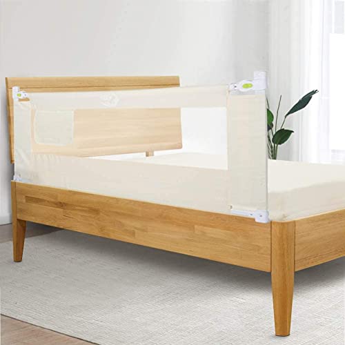 Rieles para Cama de Bebé, Protección Ajustable contra Caídas,Protector de Cama, Protector de Cama Vertical para Niños, Protector de Cuna Portátil para Bebé, Baranda Anticaída de 180 CM