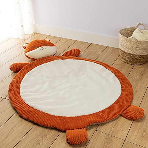 RUGUIES- Alfombra Bebé Acolchada- Manta Juegos Bebé- Suelo Bebés Acolchado-Tapete Suave para Gatear y Siesta-Alfombrilla Infantil Peluche-Regalo Nacimiento- Baby Shower niño niña- Talla XL.