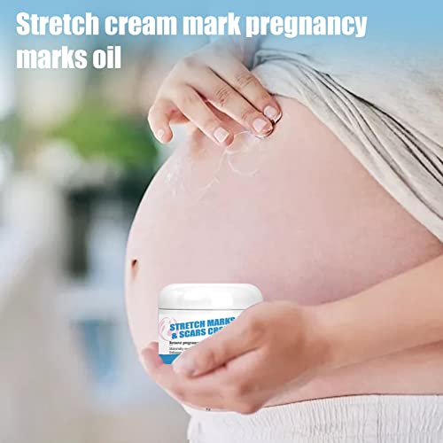 Ruilonghai Crema antiestrías para el Embarazo - Crema de estrías de Maternidad para el Embarazo - Set de estrías de Ingredientes Naturales, Regalos para el Cuidado de la Piel para mamás para Eliminar