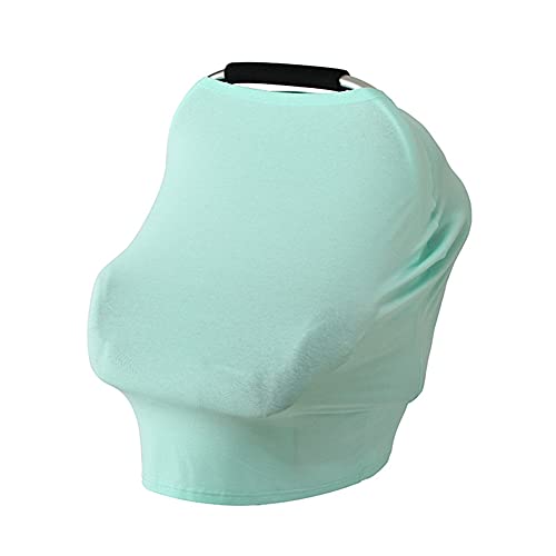 Rysmliuhan Shop Nursing Cover Bufanda De EnfermeríA Mama Cubierta de alimentación Amamantamiento de Muselina La Lactancia Materna Bufandas Green