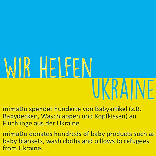 Sábanas Carrito Bebe mimaDu, Funda capazo Universal, sábanas moisés, sábanas capazo bebé, sábanas Cochecito bebé, Bajera capazo 70x32, 75x35 cm, 100% algodón Peinado Oeko-Tex (Ovejitas, Rayas)