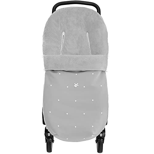 Saco Para silla de paseo polipiel Cuir Gris de Uzturre