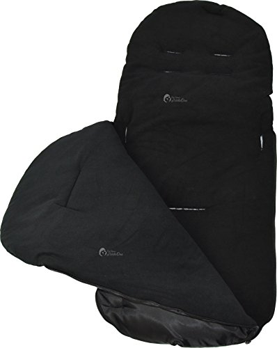 Saco/Cosy Toes Compatible con Quinny Buzz/Zapp/Zapp Xtra/Moodd, color negro