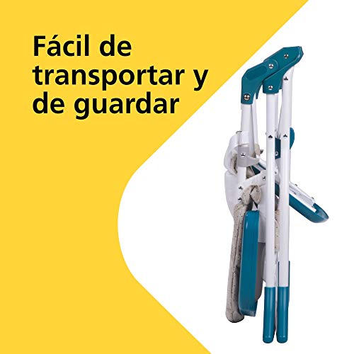 Safety 1st Keeny Trona evolutiva, Trona bebé compacta, plegable óptimo para espacios pequeños, ajustable crece con el niño, 6 meses - 3 años, color happy day