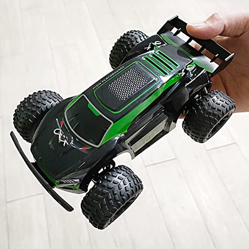 Sananke Green High Speed ​​Racing Cars 15 Km/H Coche De Control Remoto, 4WD Off-Road Drift Climbing Vehicle 2.4Ghz Radio Control Todo Terreno Monster Truck Hobby Juguetes para Niños Y Adultos