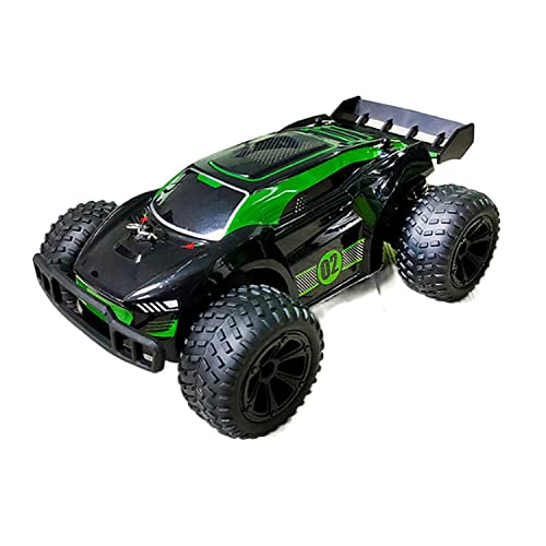 Sananke Green High Speed ​​Racing Cars 15 Km/H Coche De Control Remoto, 4WD Off-Road Drift Climbing Vehicle 2.4Ghz Radio Control Todo Terreno Monster Truck Hobby Juguetes para Niños Y Adultos